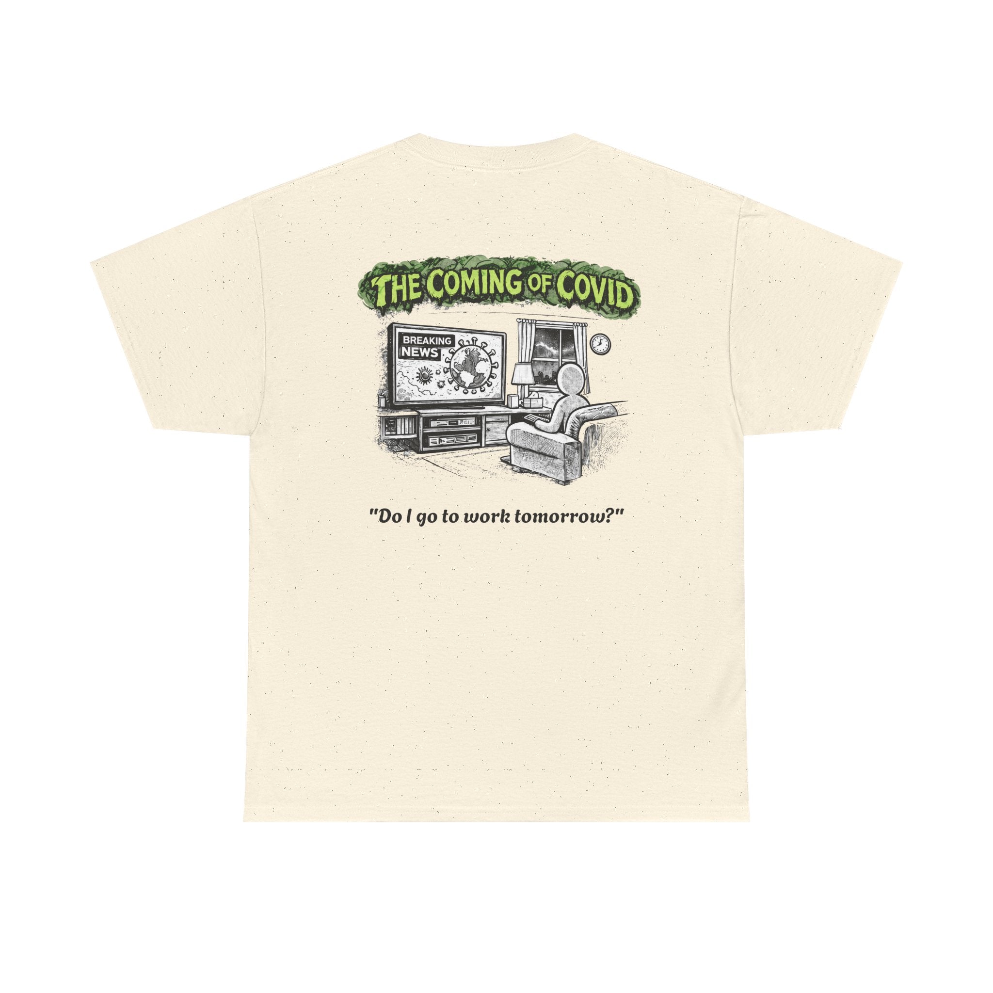 I Survived 2020 — Director's Cut S1:E2 "The Coming of COVID" | Pandemic Edition Unisex Heavy Cotton Tee