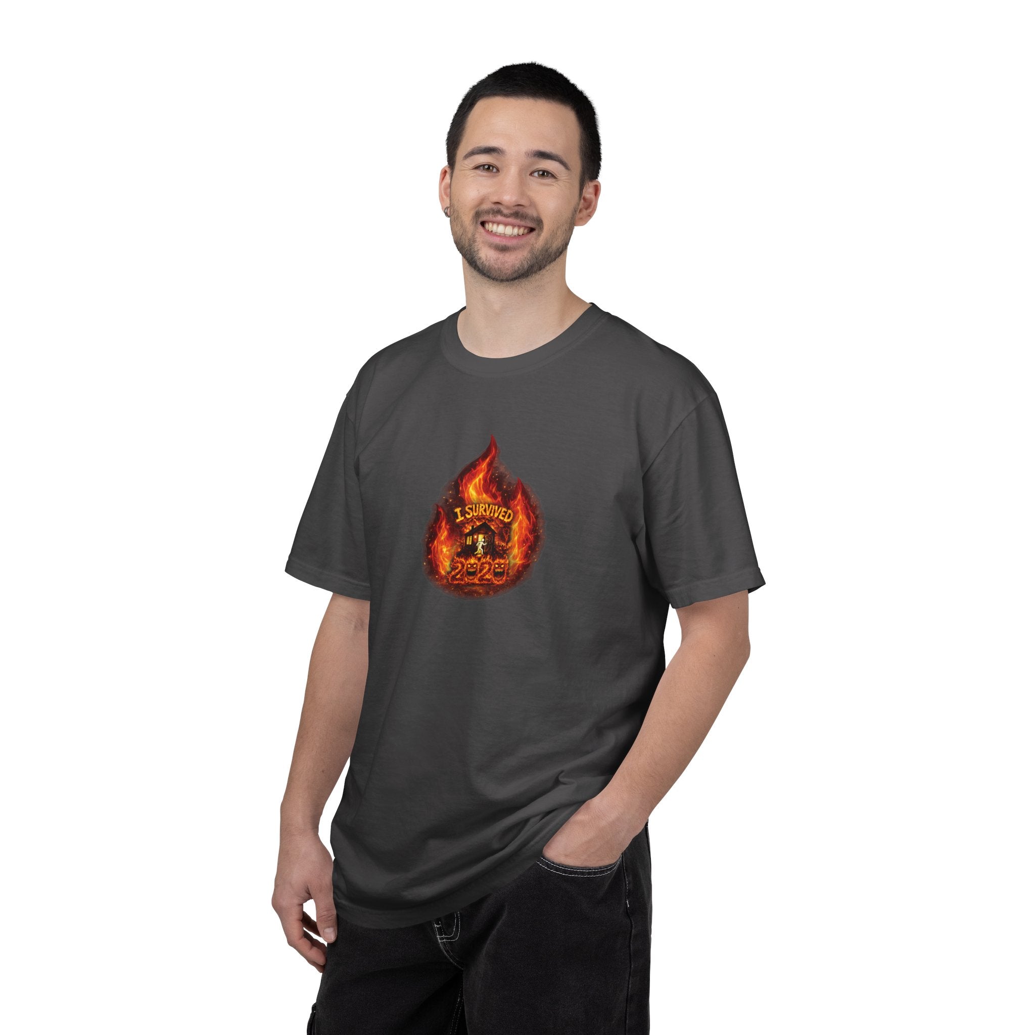 I Survived 2020 — WILDFIRES S2:E4: Director's Cut "Western U.S. Wildfire Season" Memorial Unisex Garment-Dyed T-shirt