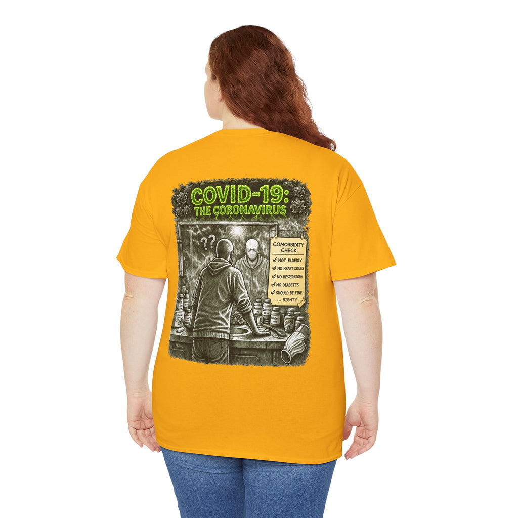 I Survived 2020 — PANDEMIC S1:E1: Director's Cut "COVID-19: The Coronavirus" Unisex Heavy Cotton Tee