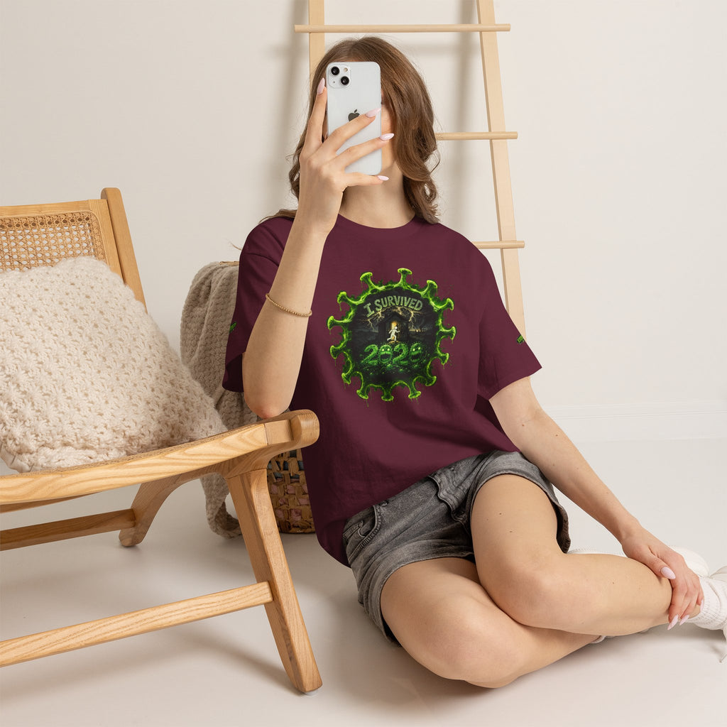 I Survived 2020 — Director's Cut S1:E2 "The Coming of COVID" | Pandemic Edition Unisex Heavy Cotton Tee (SPECIAL EDITION)