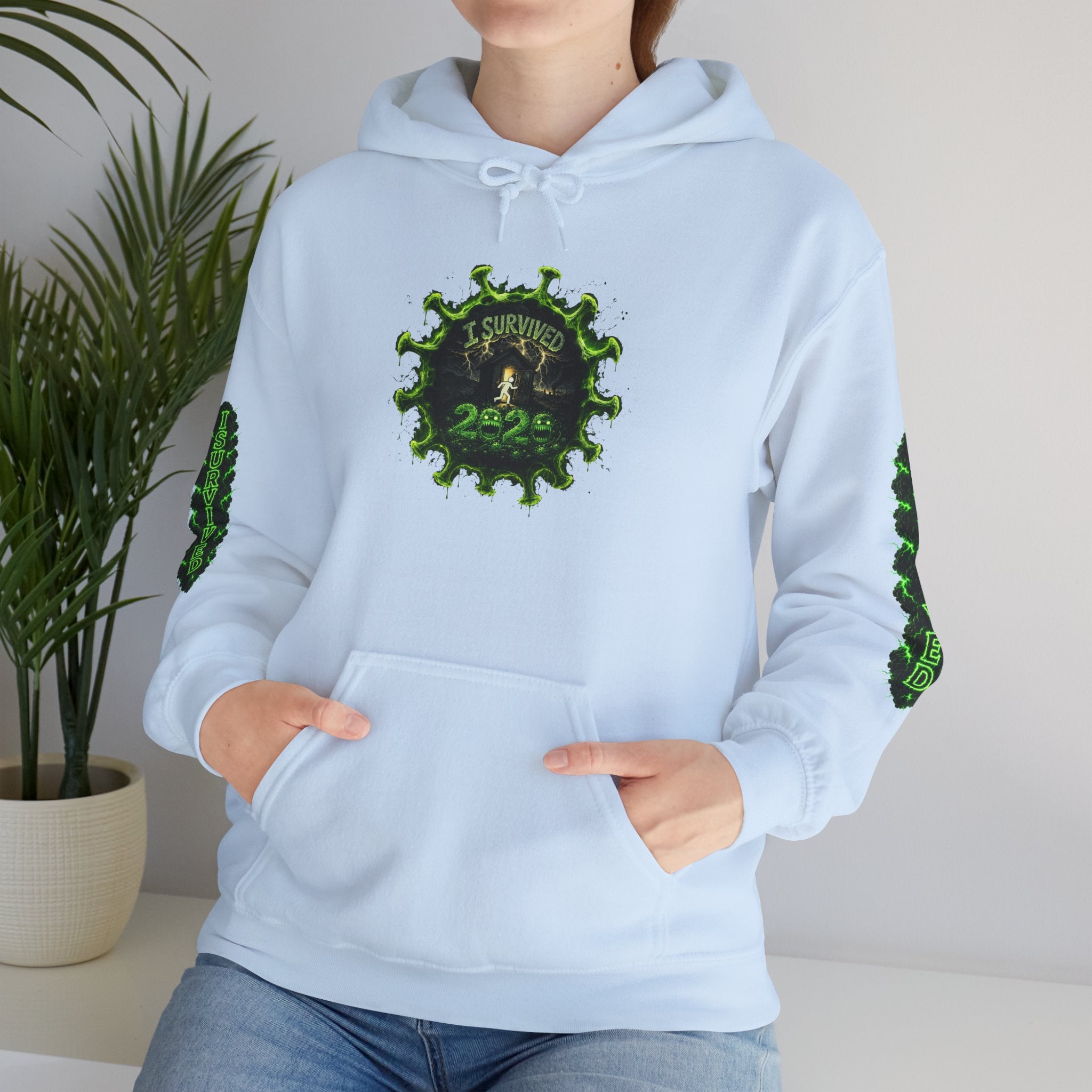 I Survived 2020 — Director's Cut S1:E2 "The Coming of COVID" | Pandemic Edition Hoodie Sweatshirt
