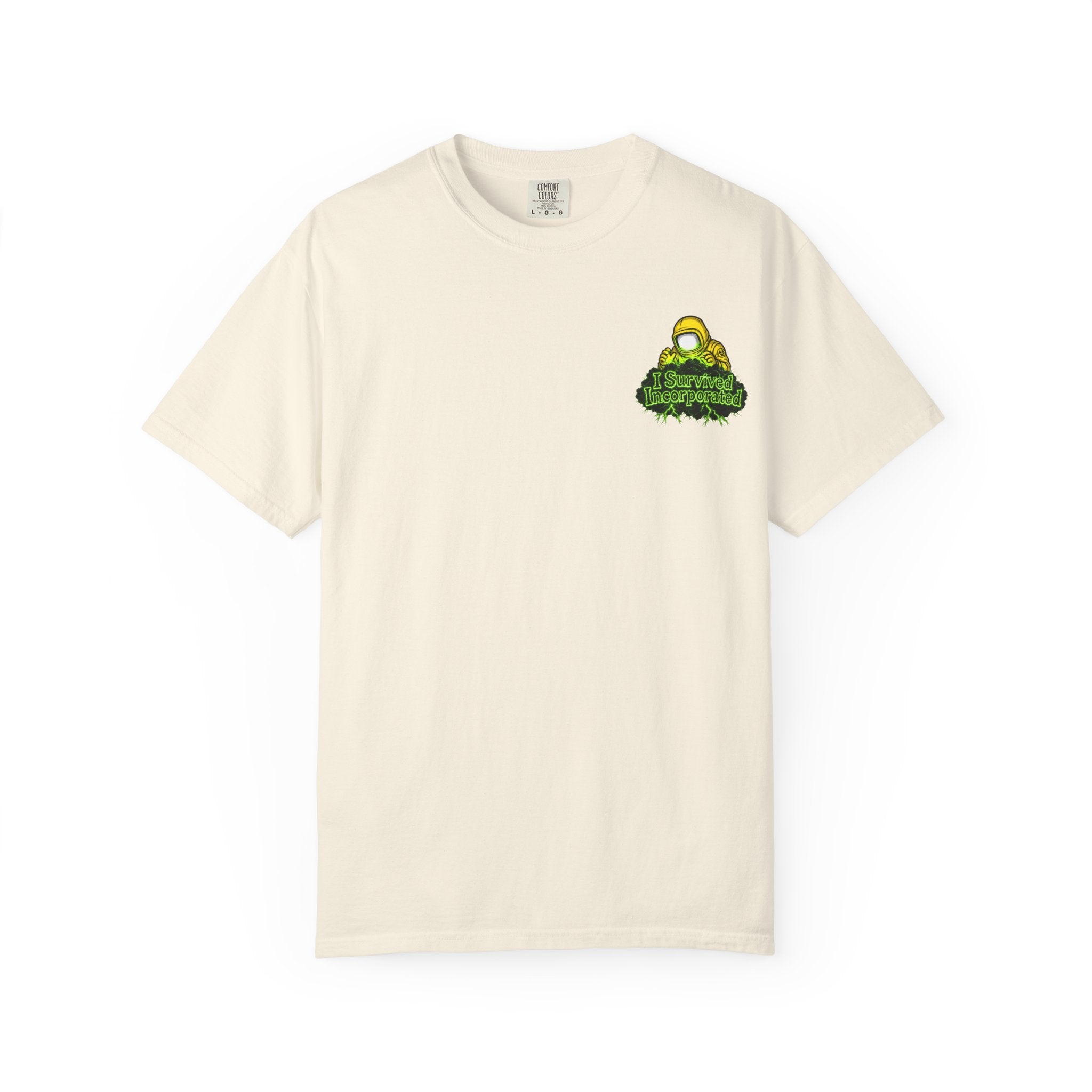 I Survived 2020 — "Please Stand By" Test Pattern Toxic Signal Tee Summer Premiere Unisex Garment-Dyed T-shirt