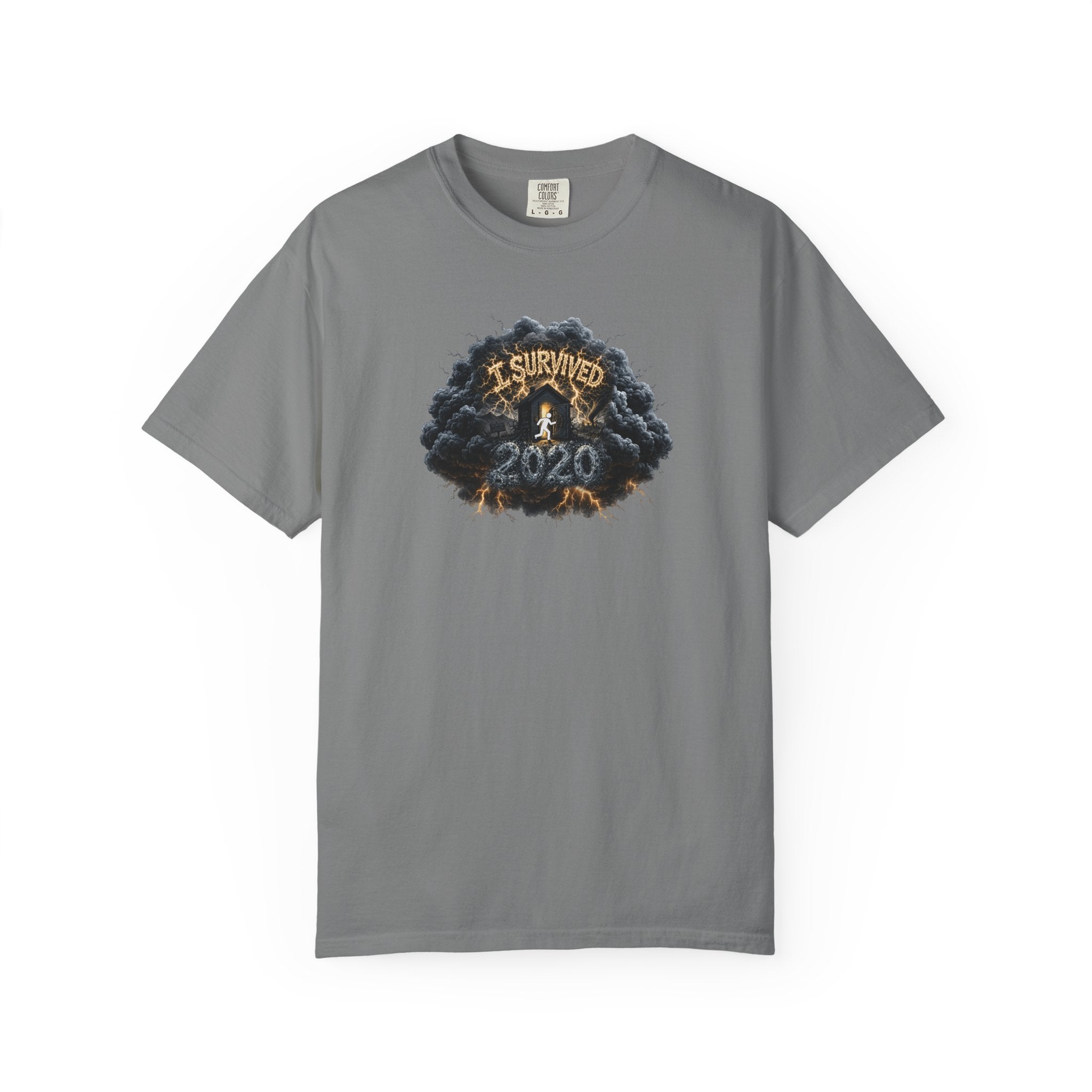 I Survived 2020 — Original PILOT Design: Director's Cut Unisex Garment-Dyed T-shirt