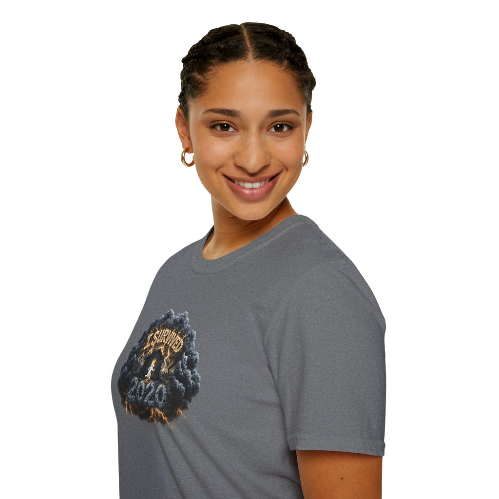 I Survived 2020 —  Original PILOT Design: Director's Cut Unisex Softstyle T-Shirt