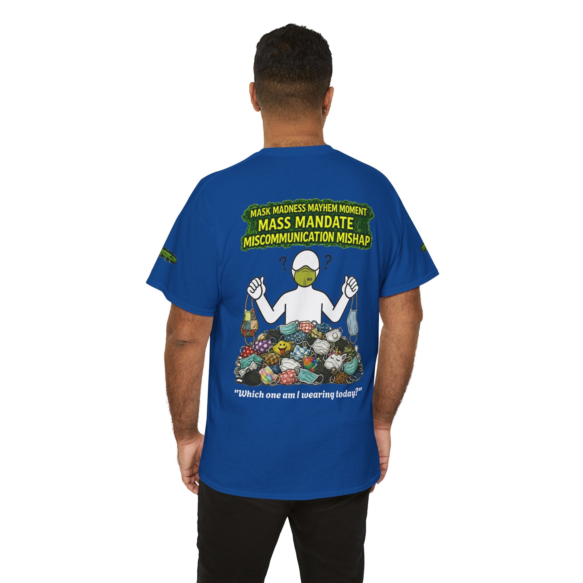 I Survived 2020 — PANDEMIC S1:E4: Special Edition "Mask Madness" Unisex Heavy Cotton Tee