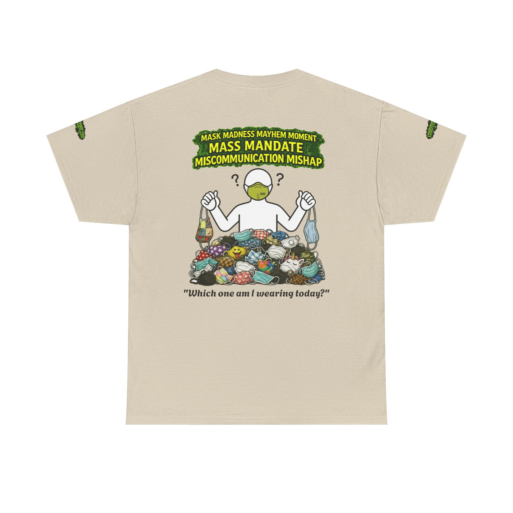 I Survived 2020 — PANDEMIC S1:E4: Director's Cut Special Edition "Mask Madness" Unisex Heavy Cotton Tee