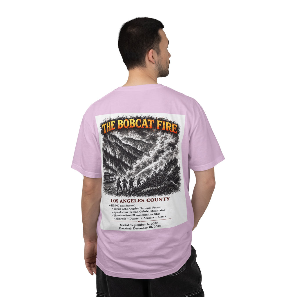 I Survived 2020 — S2:E2 "The Bobcat Fire" | Wildfire Edition Memorial Unisex Garment-Dyed T-shirt