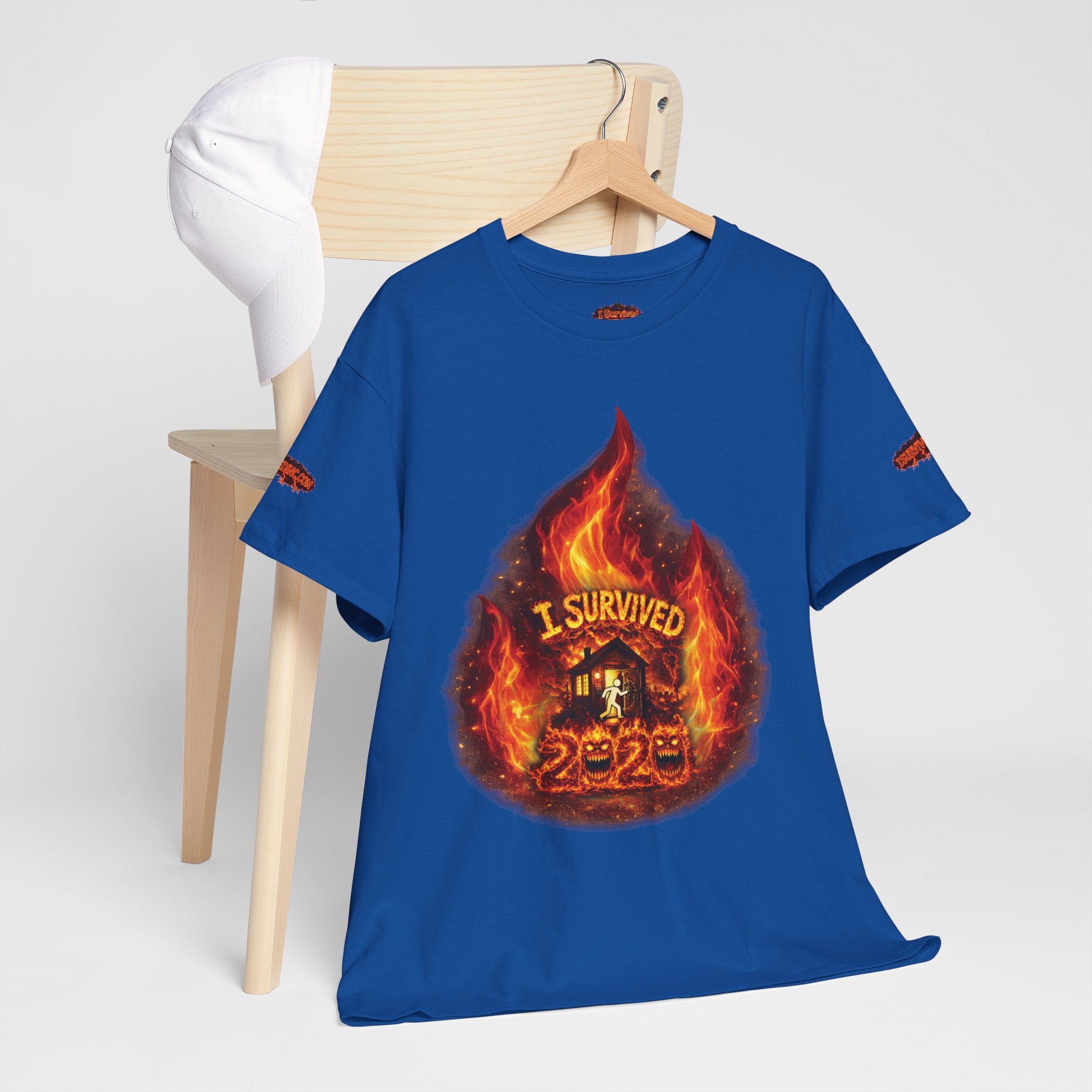 I Survived 2020 — Director's Cut S2:E1 "Berry Creek" | Wildfire Edition Memorial Unisex Heavy Cotton Tee (SPECIAL EDITION)