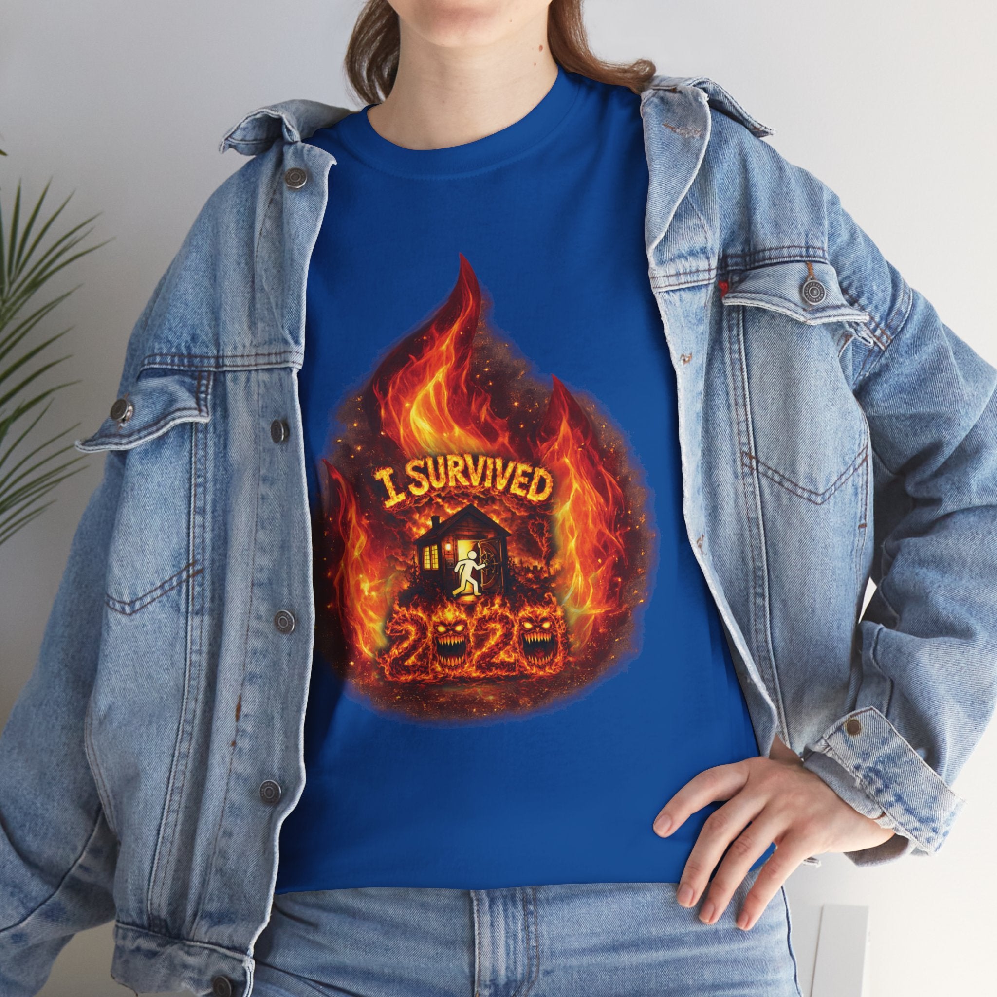I Survived 2020 — Director's Cut S2:E2 "The Bobcat Fire" | Wildfire Edition Memorial Unisex Heavy Cotton Tee