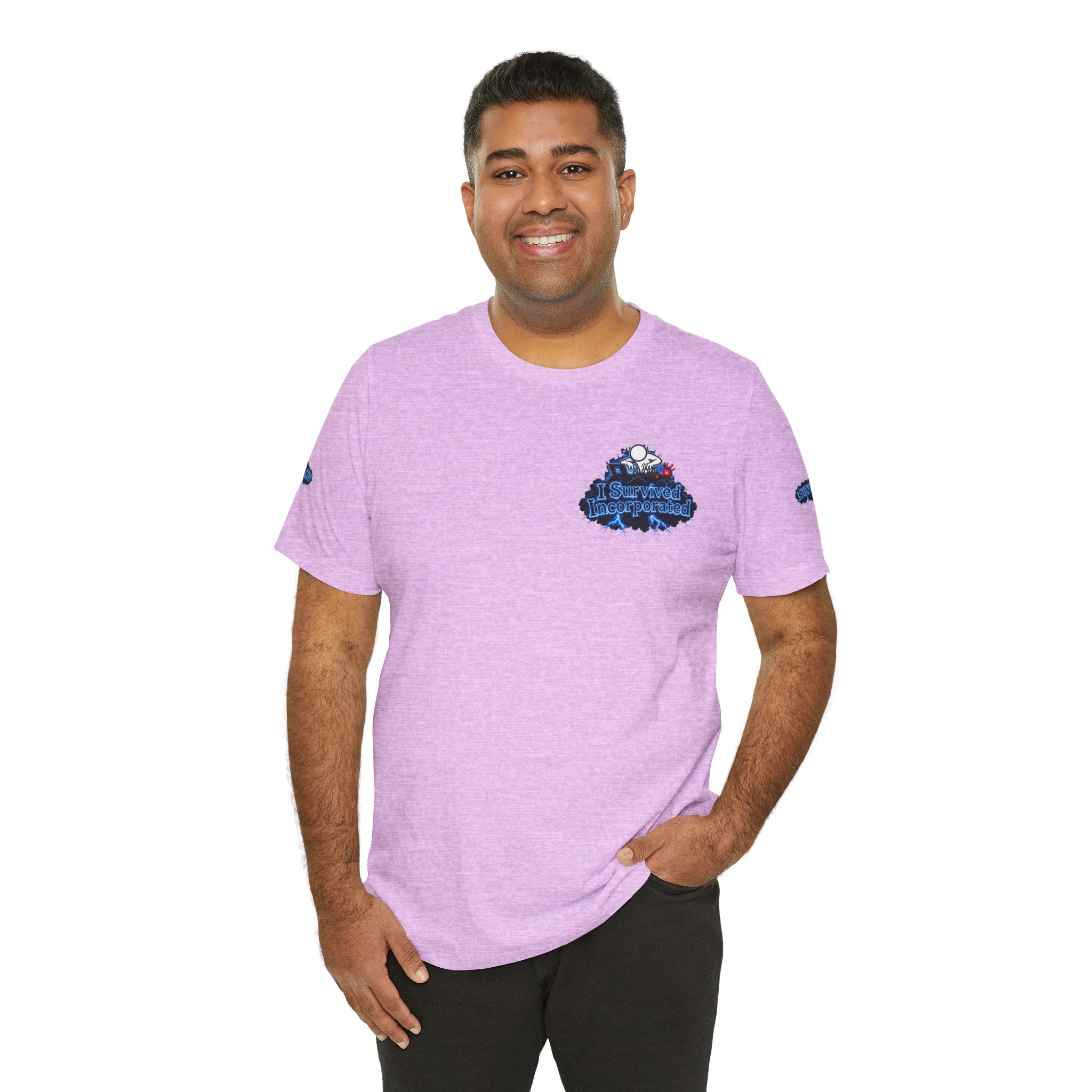 I Survived 2020 — "Please Stand By" Test Pattern Tee Lockdown Special Edition Summer Exclusive Unisex Jersey Short Sleeve Tee