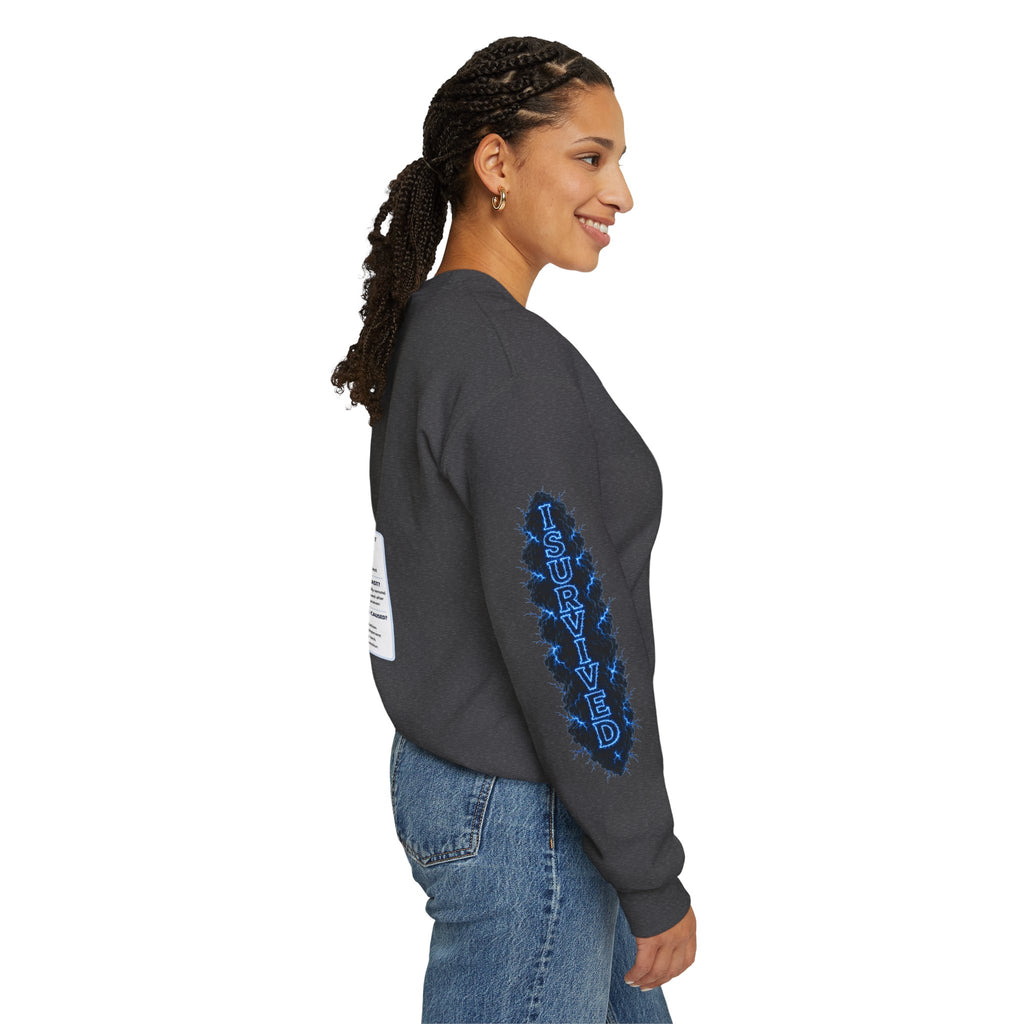 I Survived 2020 — LOCKDOWN S3:E3: Director's Cut Special Edition "Remote Schooling" Unisex Heavy Blend™ Crewneck Sweatshirt