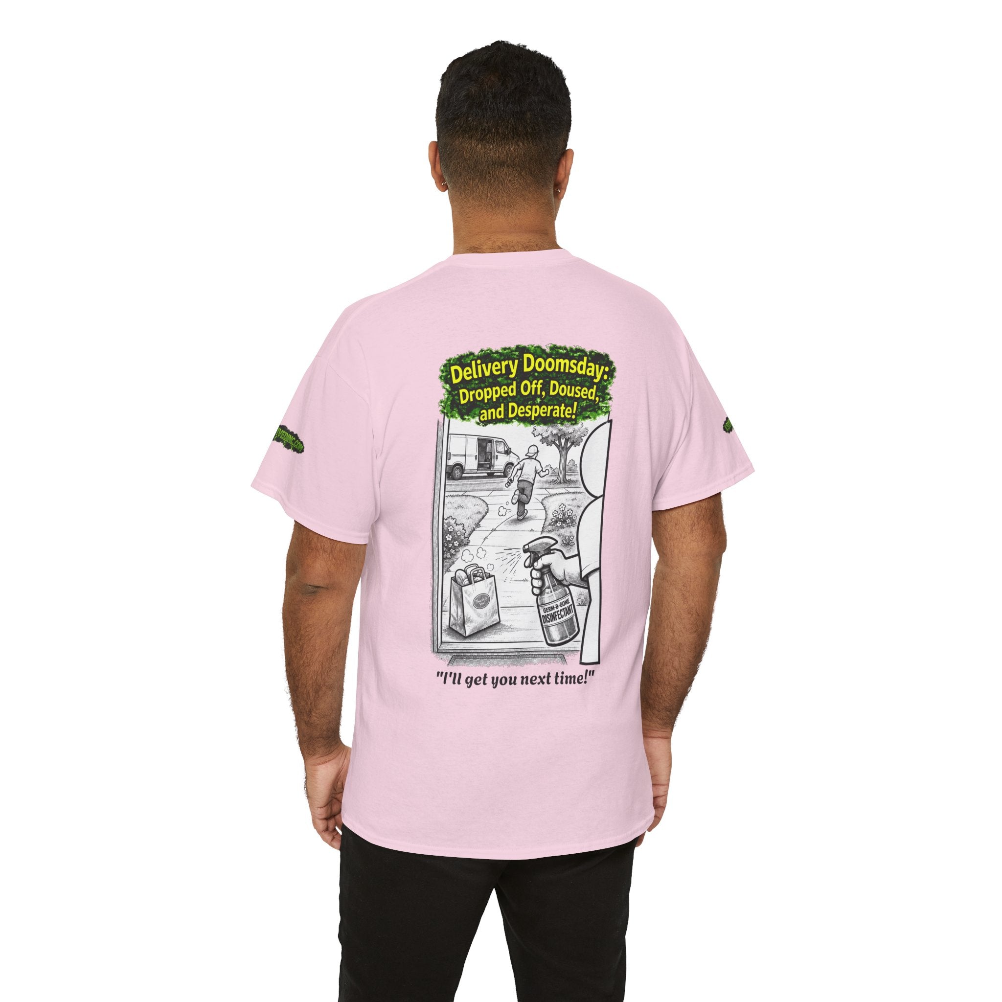 I Survived 2020 — PANDEMIC S1:E5: Director's Cut Special Edition "Delivery Doomsday" Unisex Heavy Cotton Tee