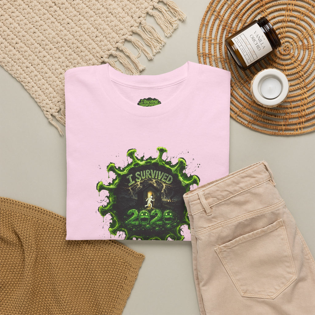 I Survived 2020 —  PANDEMIC S1:E5: Director's Cut "Delivery Doomsday" Unisex Heavy Cotton Tee