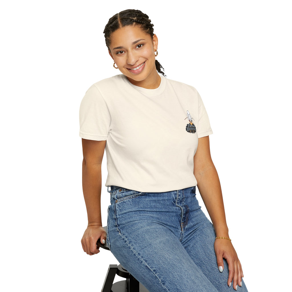 I Survived 2020 — "Please Stand By" Test Pattern Tee Summer Premier Unisex Garment-Dyed T-shirt
