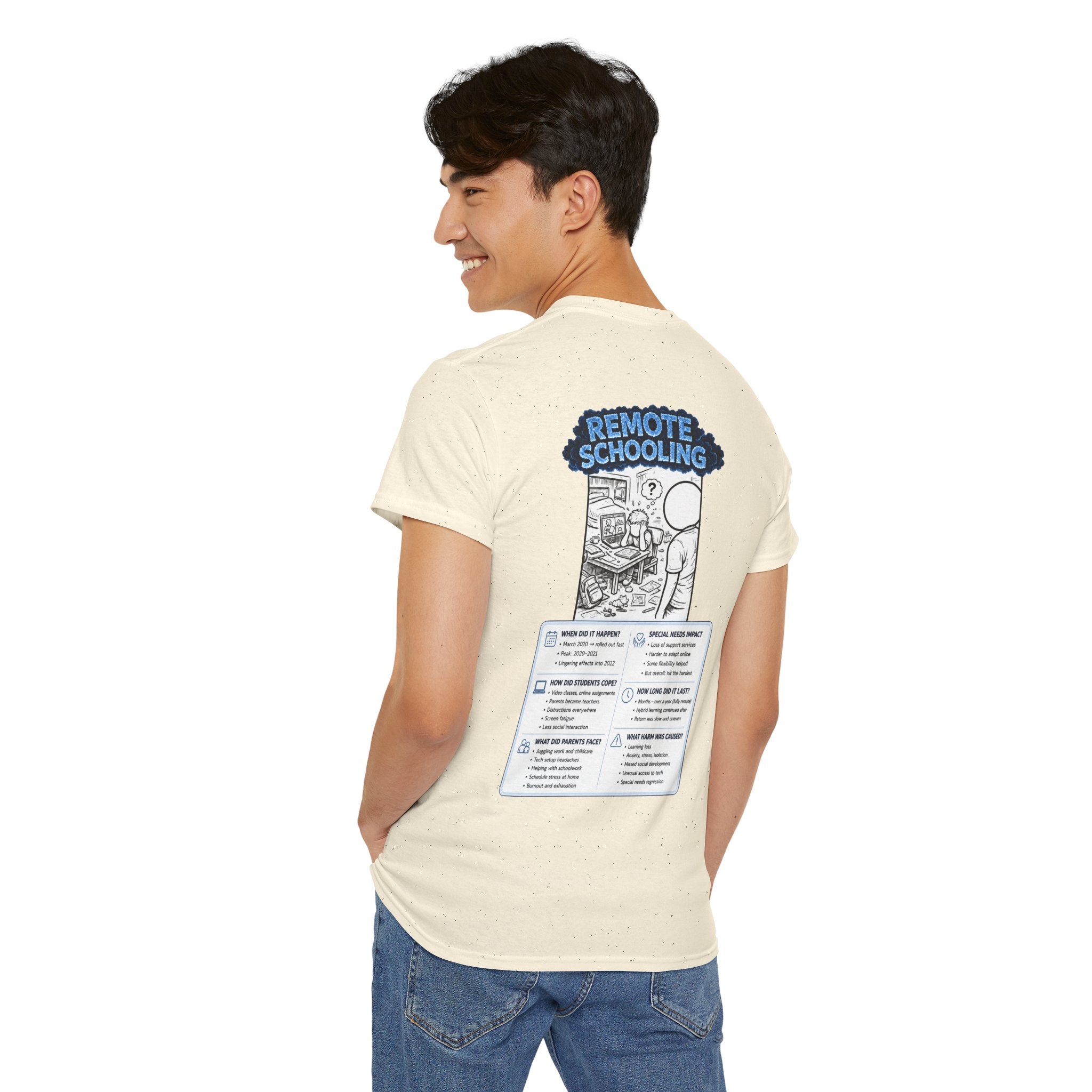 I Survived 2020 — LOCKDOWN S3:E3: Director's Cut "Remote Schooling" Documentary Tee