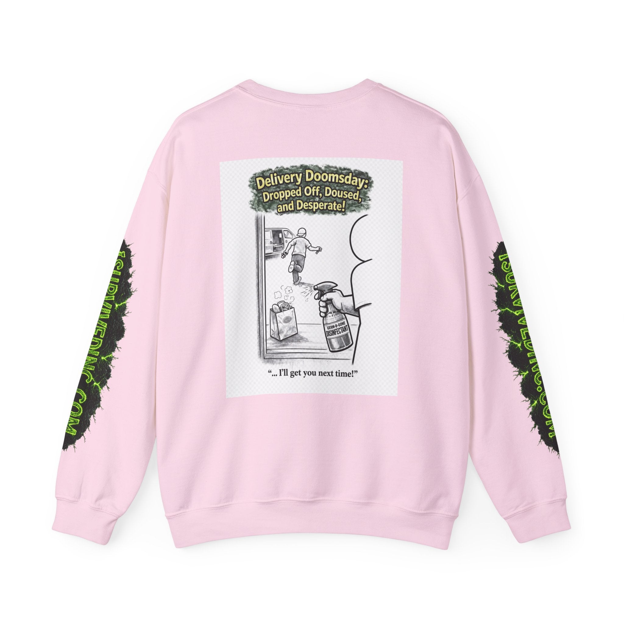 I Survived 2020 — S1:E5 "Delivery Doomsday" | Pandemic Edition Unisex Heavy Blend™ Crewneck Sweatshirt