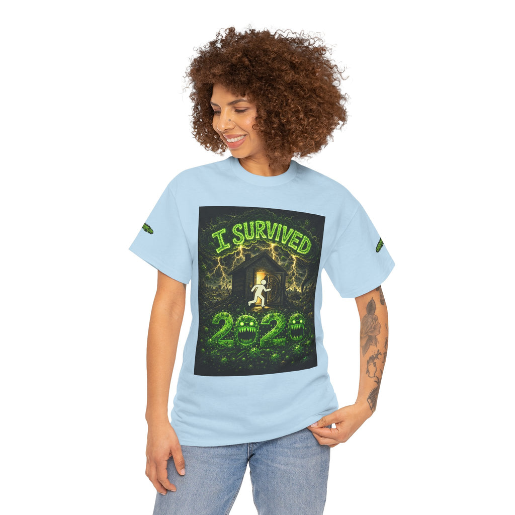 I Survived 2020 — S1:E2 "The Coming of COVID" | Pandemic Edition Unisex Heavy Cotton Tee (SPECIAL EDITION)