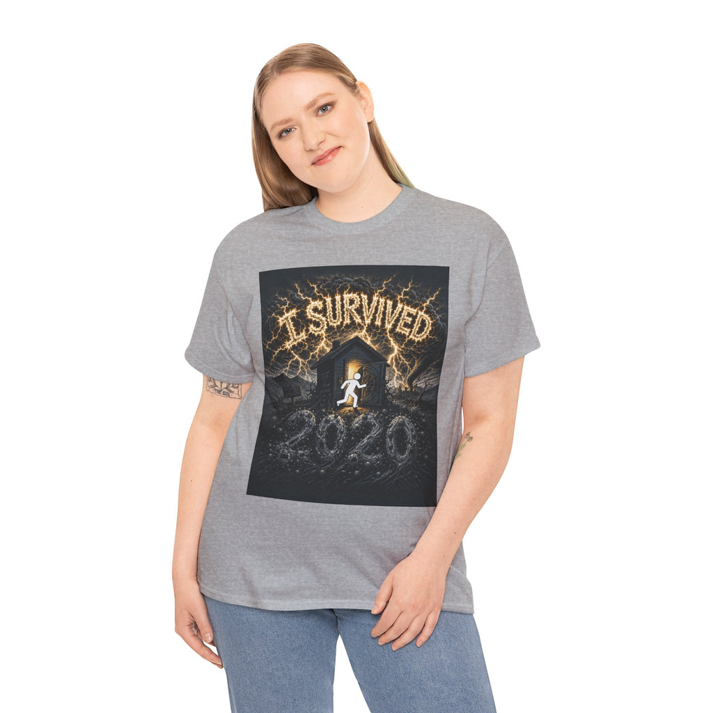 I Survived 2020 — Original PILOT Design Unisex Heavy Cotton Tee