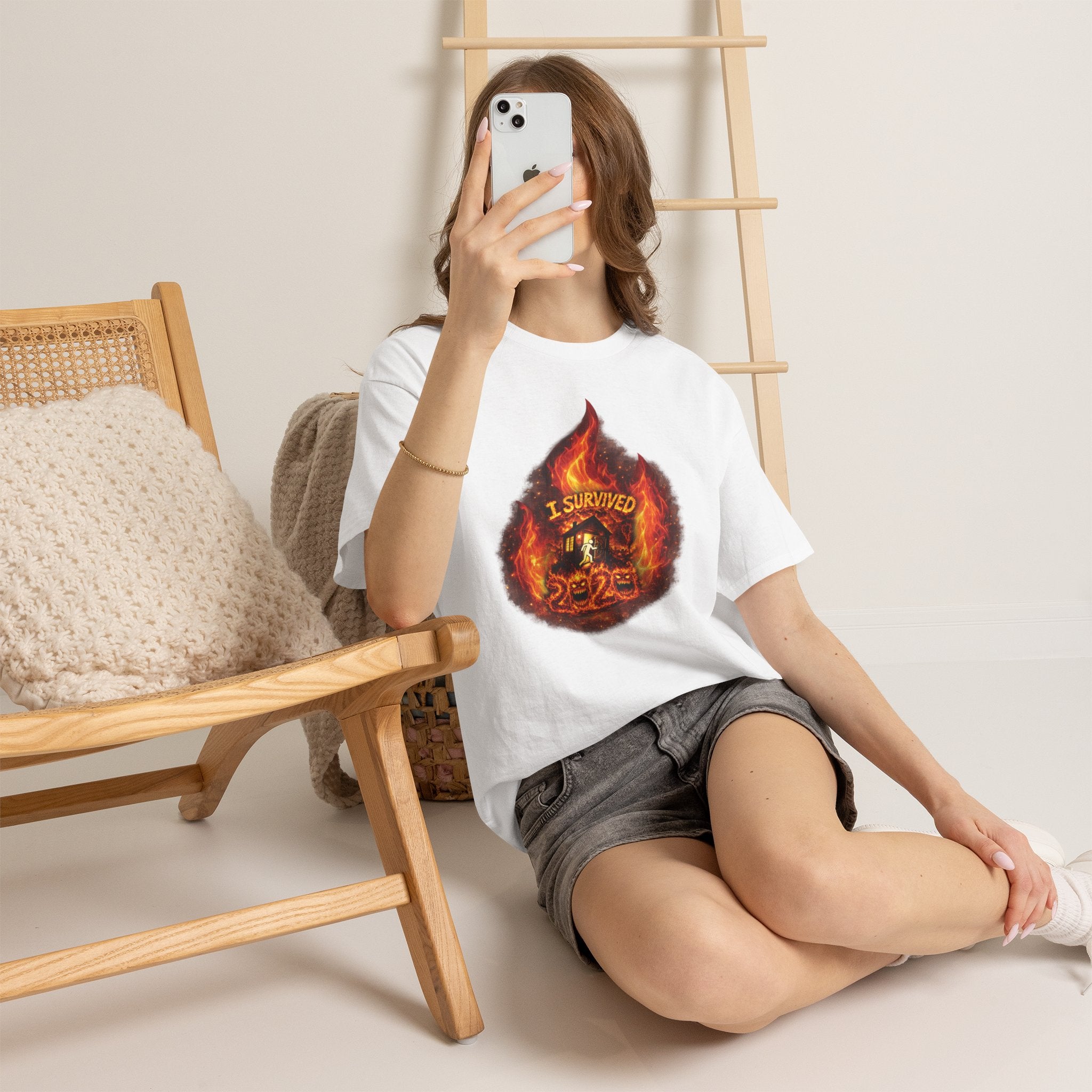 I Survived 2020 — Director's Cut S2:E2 "The Bobcat Fire" | Wildfire Edition Memorial Unisex Heavy Cotton Tee