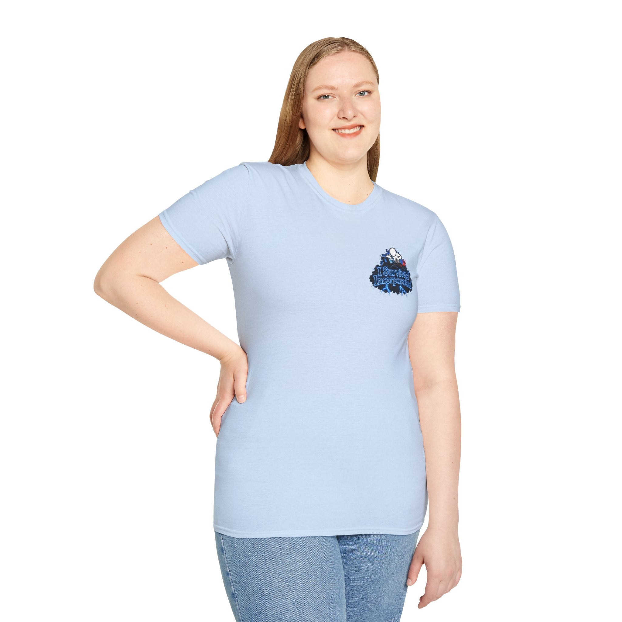 I Survived 2020 — "Please Stand By" Test Pattern Tee Lockdown Edition Summer Exclusive Unisex Softstyle T-Shirt