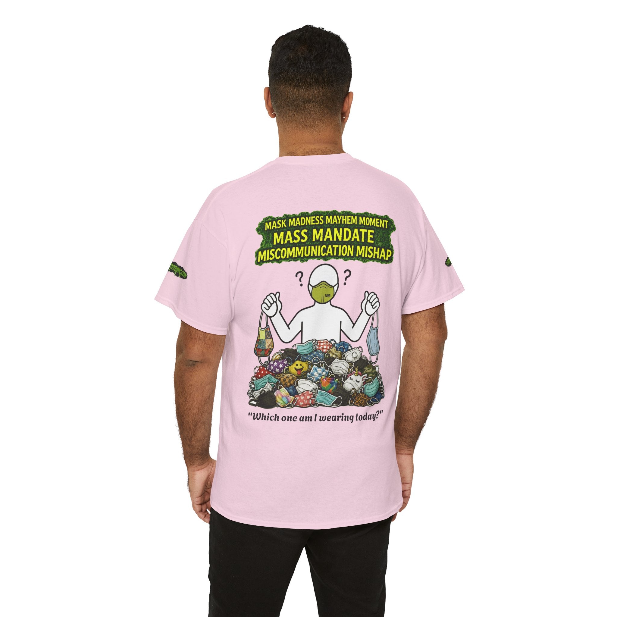 I Survived 2020 — PANDEMIC S1:E4: Special Edition "Mask Madness" Unisex Heavy Cotton Tee