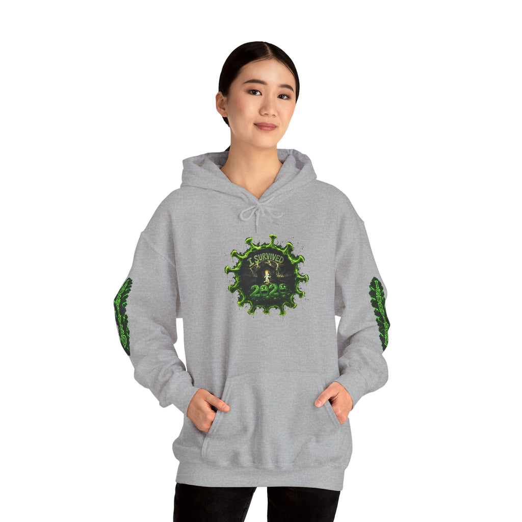 I Survived 2020 — Director's Cut S1:E2 "The Coming of COVID" | Pandemic Edition Hoodie Sweatshirt