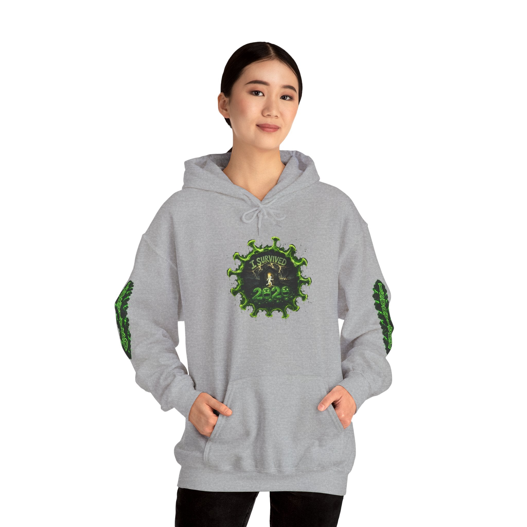 I Survived 2020 — Director's Cut S1:E2 "The Coming of COVID" | Pandemic Edition Hoodie Sweatshirt