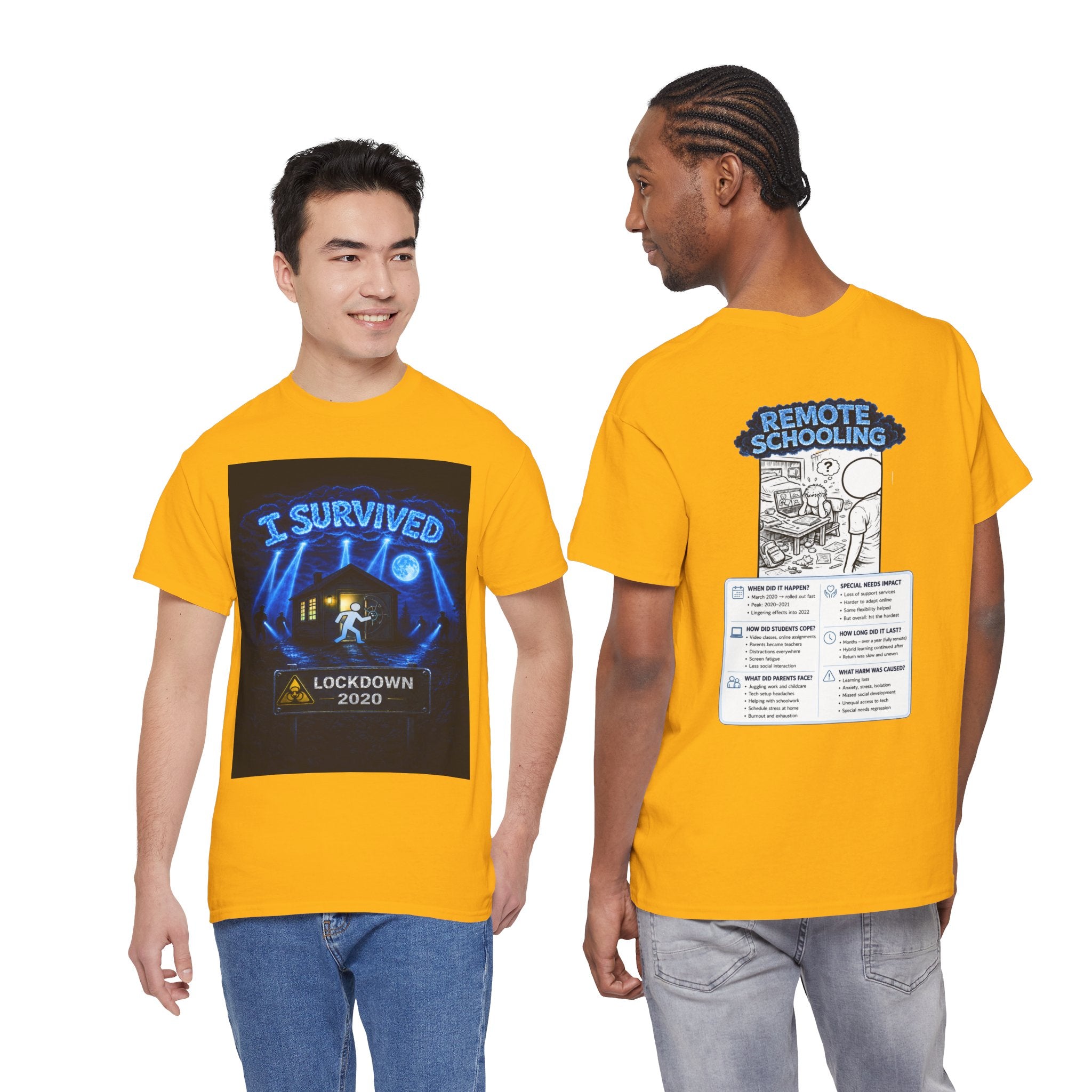 I Survived 2020 — LOCKDOWN S3:E3: "Remote Schooling" Documentary Tee