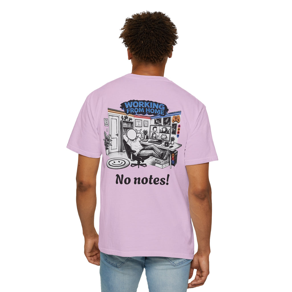 I Survived 2020 — LOCKDOWN S3:E4: "Working From Home" Unisex Garment-Dyed T-shirt