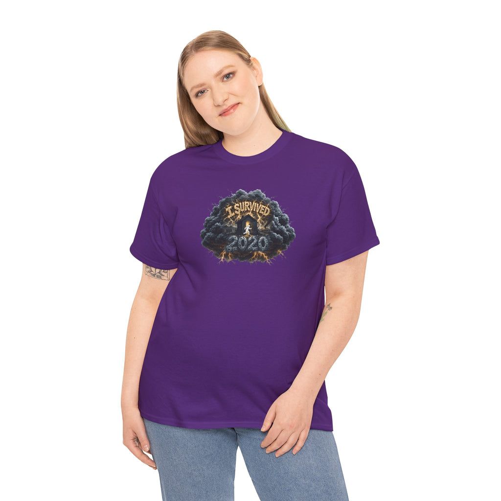 I Survived 2020 —  Original PILOT Design: Director's Cut Unisex Heavy Cotton Tee