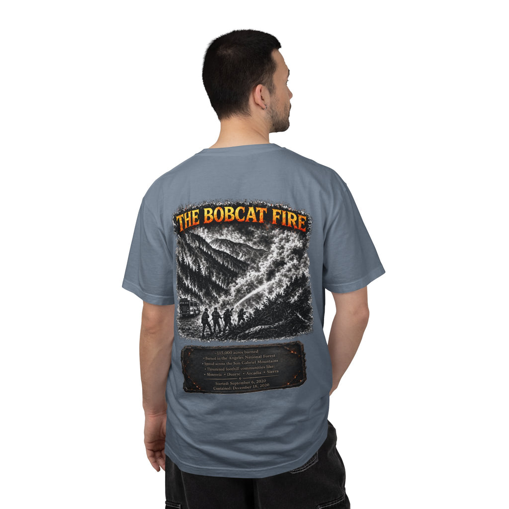 I Survived 2020 — WILDFIRES S2:E2: "The Bobcat Fire" Memorial Unisex Garment-Dyed T-shirt
