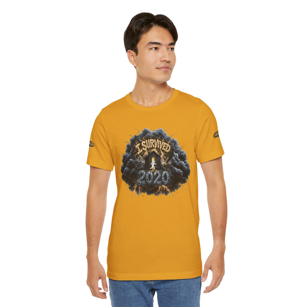 I Survived 2020 — Director's Cut Original Design Teaser Tee | Season 1 Premiere Drop Unisex Jersey Short Sleeve Tee