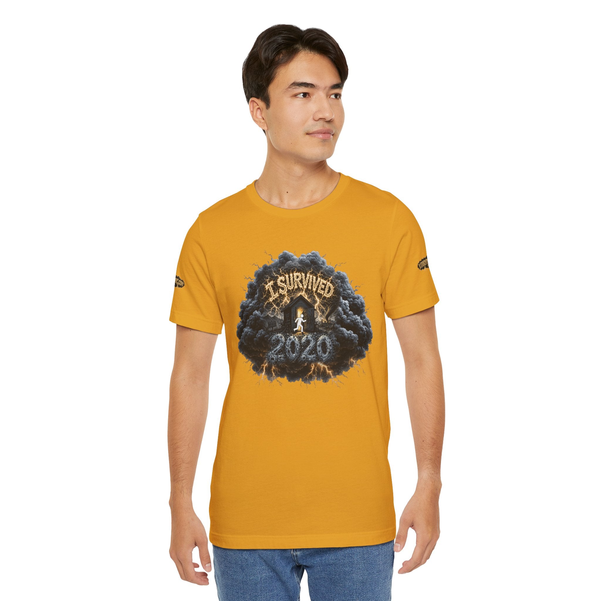 I Survived 2020 — Director's Cut Original Design Teaser Tee | Season 1 Premiere Drop Unisex Jersey Short Sleeve Tee
