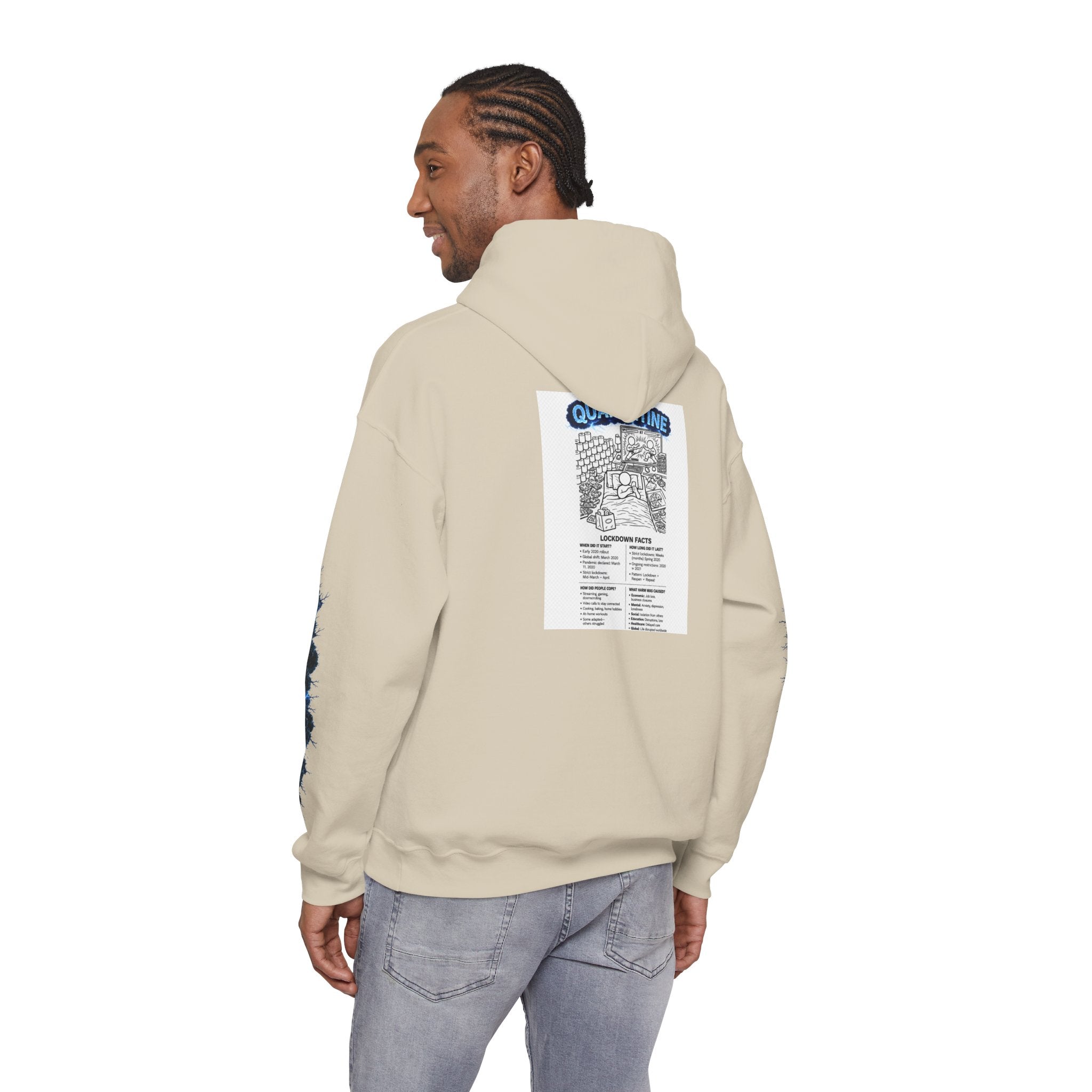 I Survived 2020 — S3:E1 "Quarantine" | Lockdown Edition Documentary Hoodie Sweatshirt