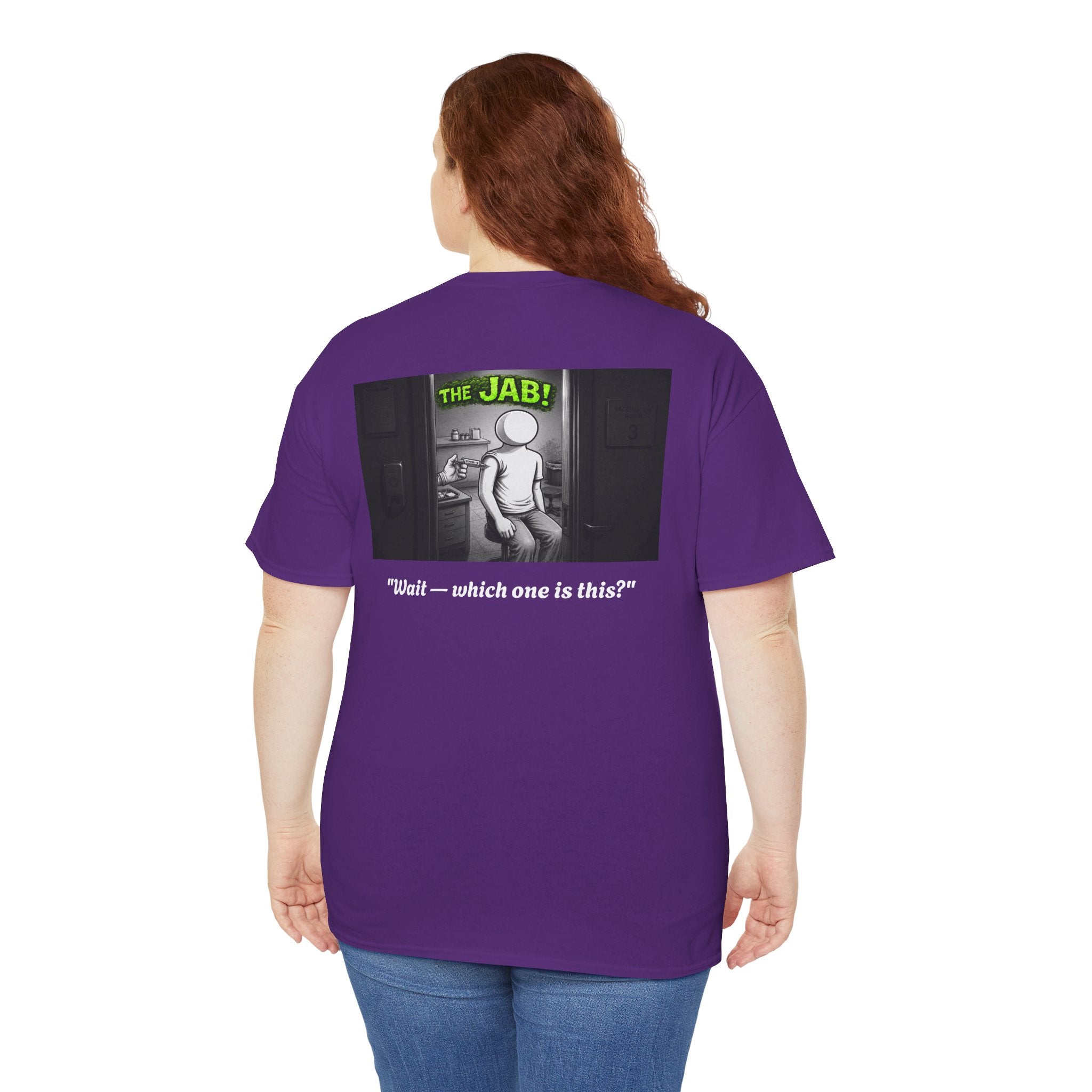 I Survived 2020 — Director's Cut S1:E3 "The Jab!" | Pandemic Edition Unisex Heavy Cotton Tee