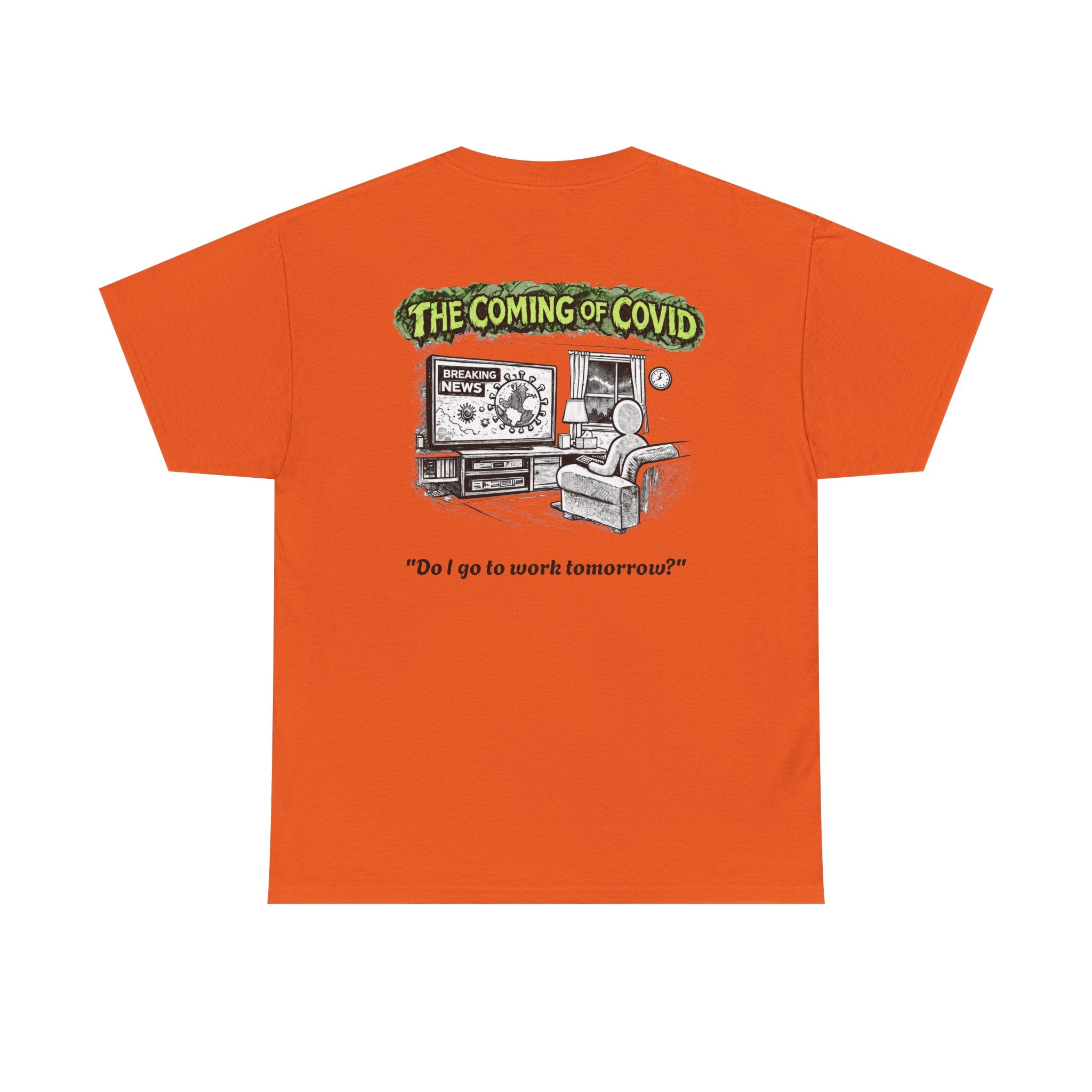 I Survived 2020 — Director's Cut S1:E2 "The Coming of COVID" | Pandemic Edition Unisex Heavy Cotton Tee