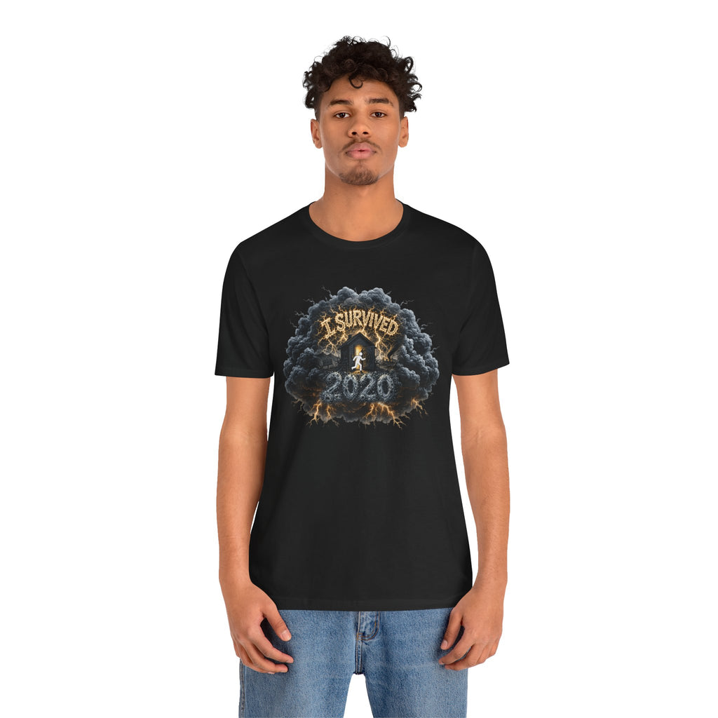 I Survived 2020 — Director's Cut Original Design Teaser Tee | Season 1 Premiere Drop Unisex Jersey Short Sleeve Tee