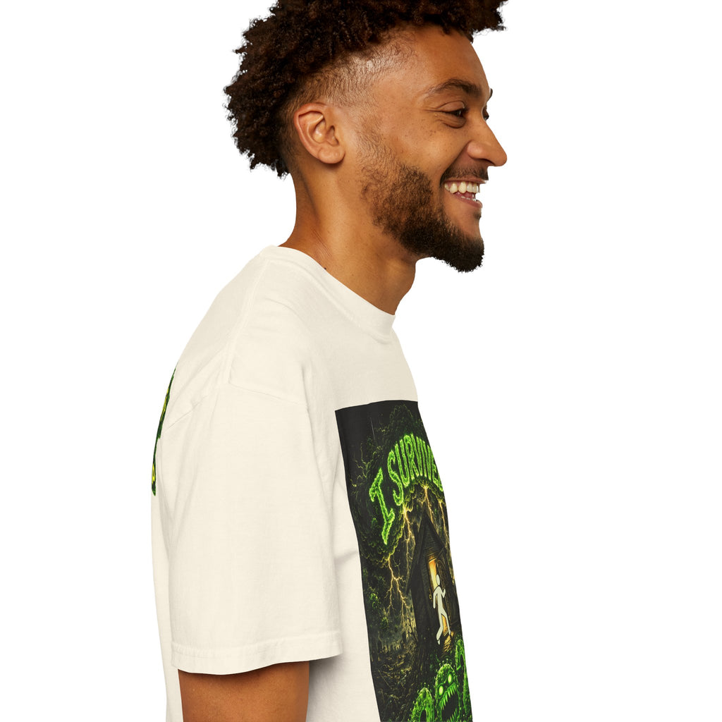 I Survived 2020 — PANDEMIC S1:E4: "Mask Madness" Unisex Garment-Dyed T-shirt