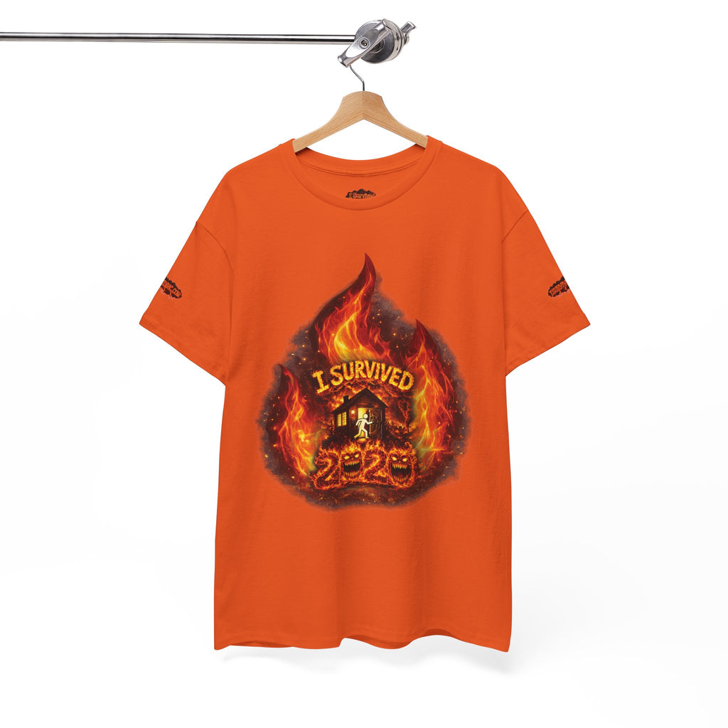I Survived 2020 — Director's Cut S2:E1 "Berry Creek" | Wildfire Edition Memorial Unisex Heavy Cotton Tee (SPECIAL EDITION)