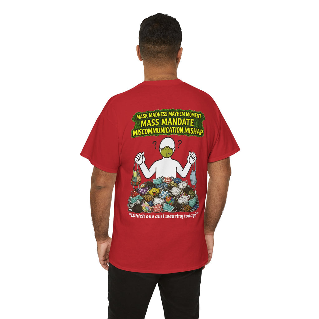 Sobreviví al 2020 — T1:E4 "Caos en Mascarillas: Un Momento de Locura" | Camiseta Unisex de Algodón Grueso Edición Pandemia (EDICIÓN ESPECIAL)