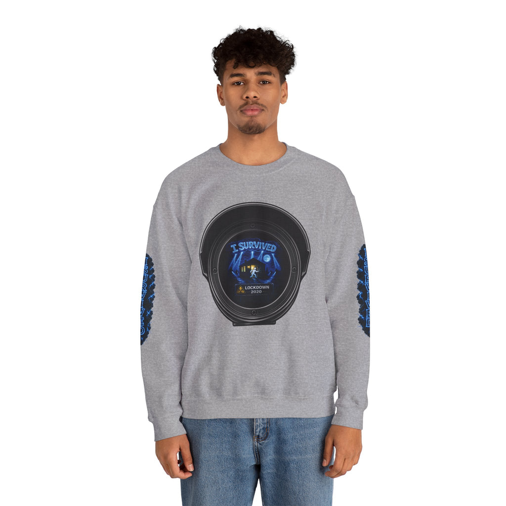 I Survived 2020 — Director's Cut S3:E1 "Quarantine" | Lockdown Edition Documentary Unisex Heavy Blend™ Crewneck Sweatshirt