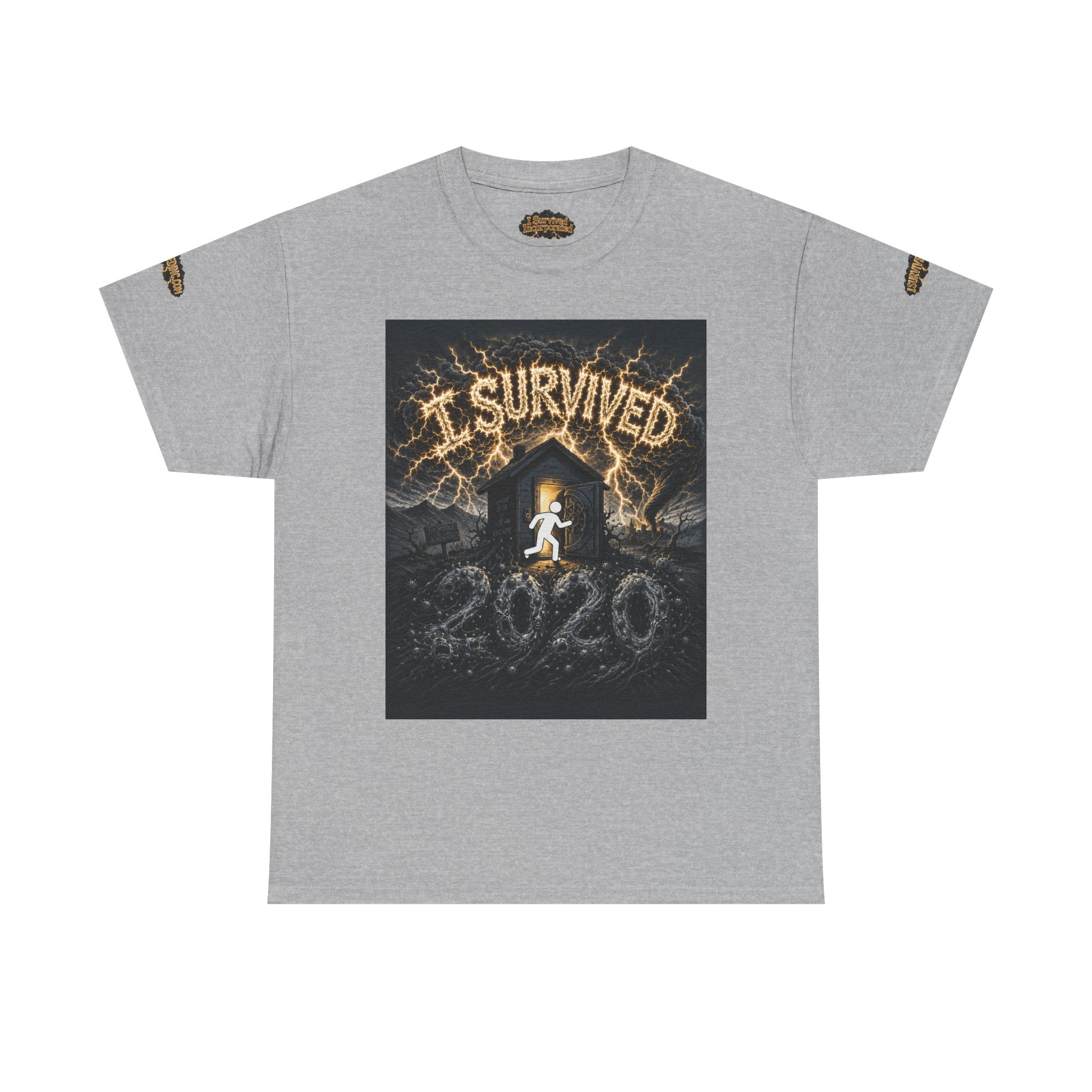 I Survived 2020 — Original Design Teaser Tee | Season 1 Premiere Drop Unisex Heavy Cotton Tee (SPECIAL EDITION)