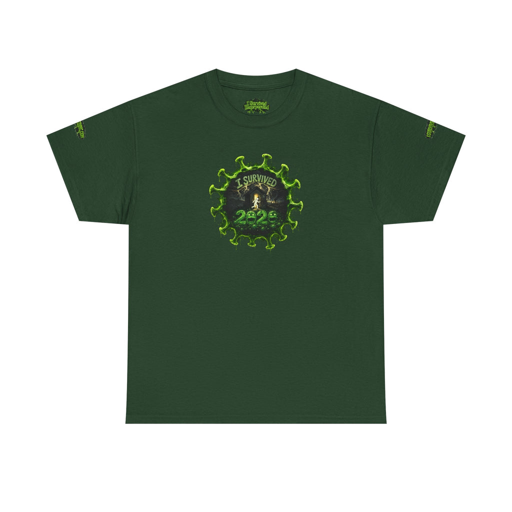 I Survived 2020 — PANDEMIC S1:E2: Director's Cut Special Edition "The Coming of COVID" Unisex Heavy Cotton Tee