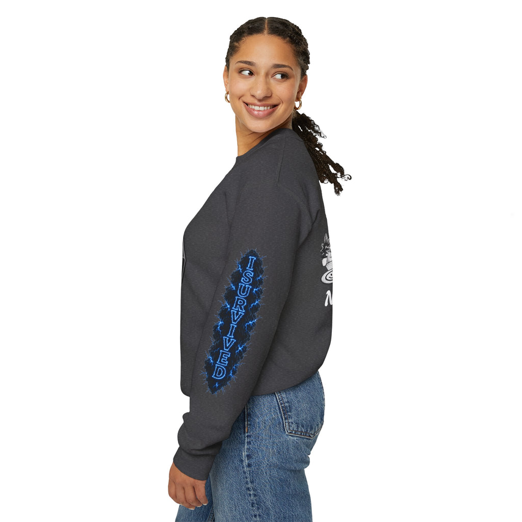 I Survived 2020 — Director's Cut S3:E4 "Working From Home" | Mid-Season Finale Pt. 1 | Lockdown Edition Documentary Unisex Heavy Blend™ Crewneck Sweatshirt