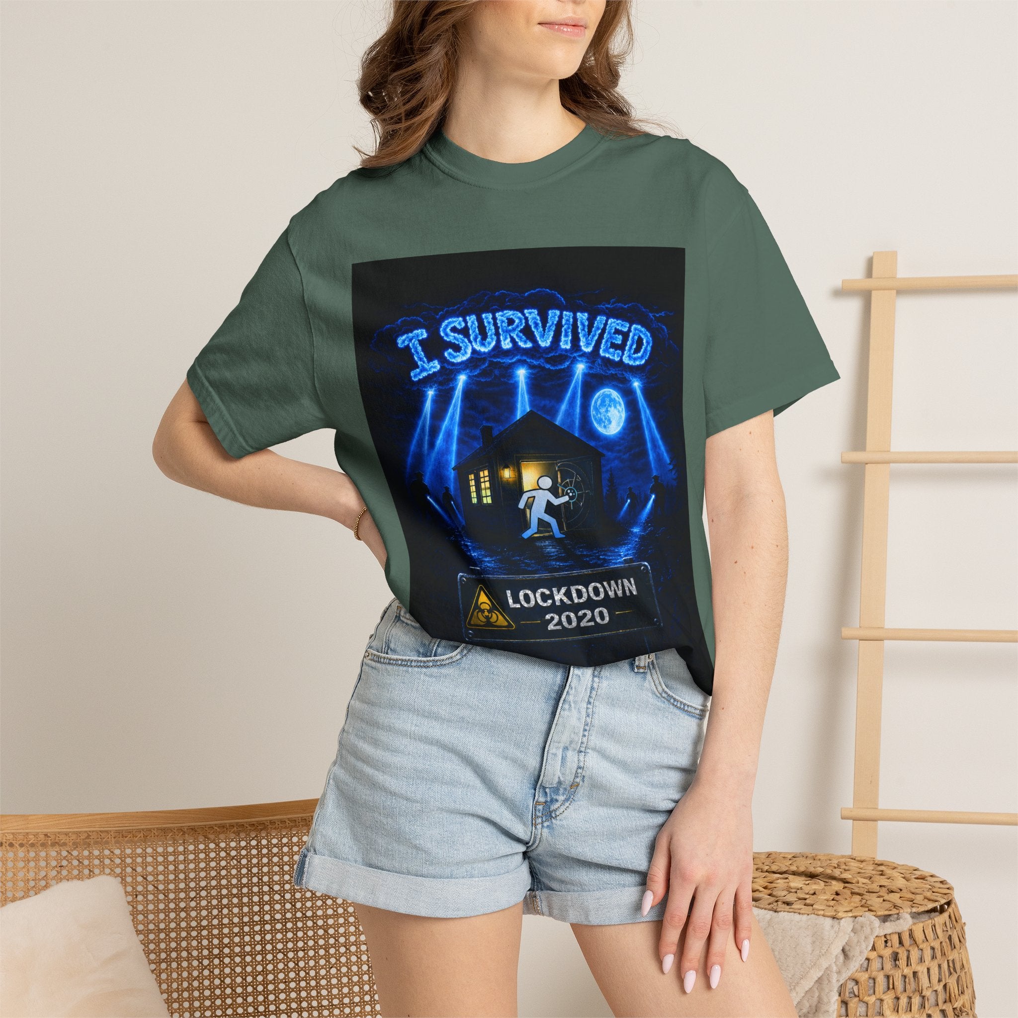 I Survived 2020 — S3:E4 "Working From Home" | Mid-Season Finale Pt. 1 | Lockdown Edition Documentary Unisex Garment-Dyed T-shirt