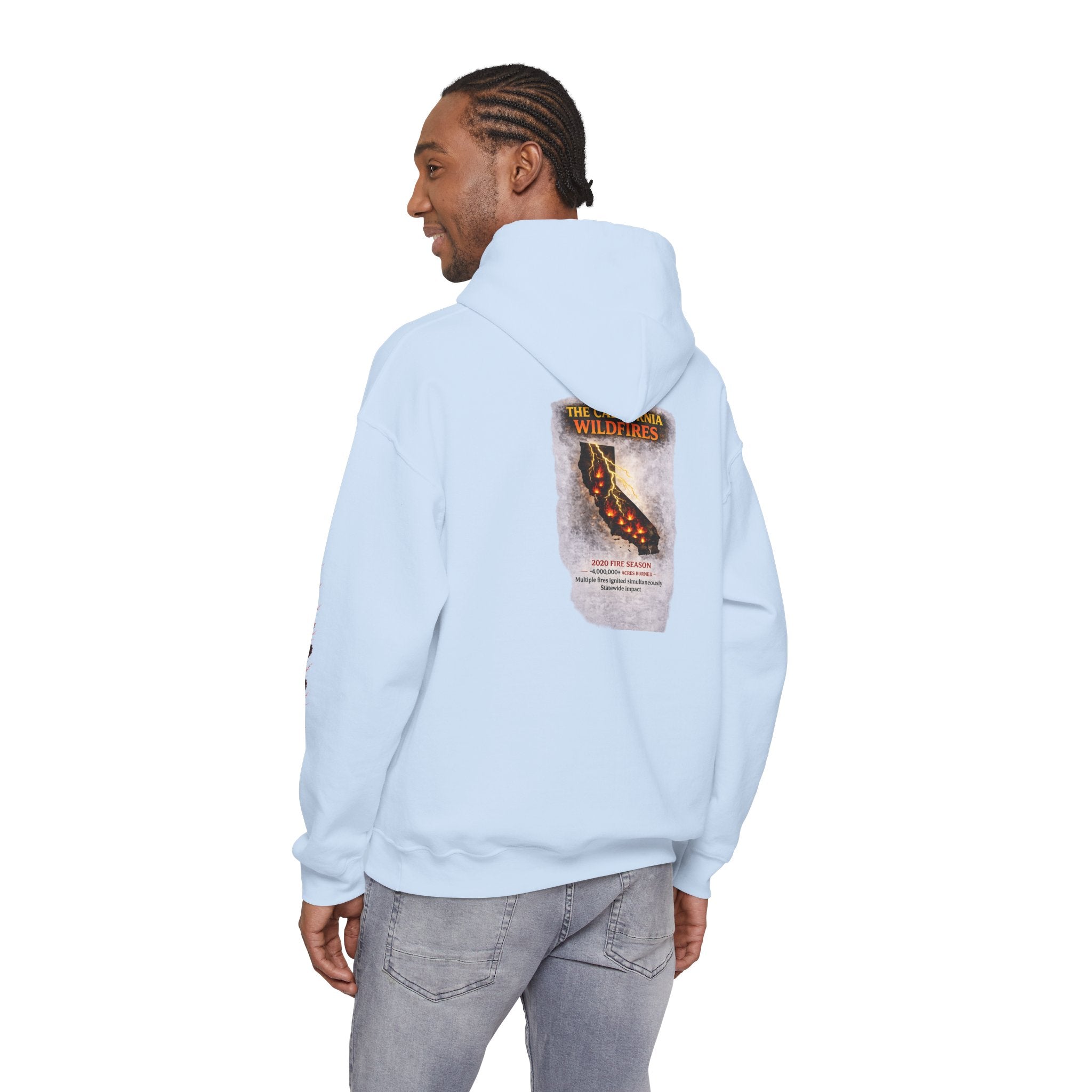 I Survived 2020 — Director's Cut S2:E3 "The California Wildfires" | Wildfire Edition Memorial Hoodie Sweatshirt