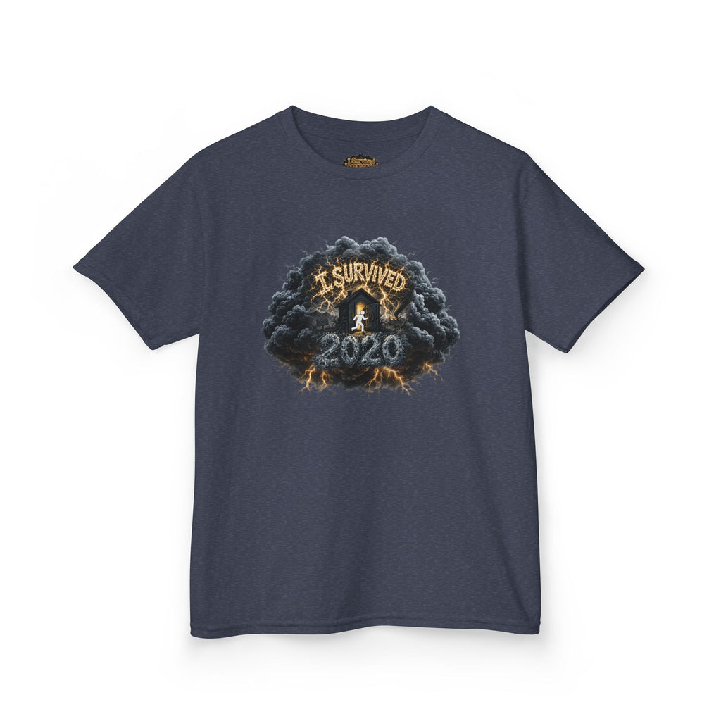 I Survived 2020 — Director's Cut Original Design Teaser Tee | Season 1 Premiere Drop Kids Heavy Cotton™ Tee
