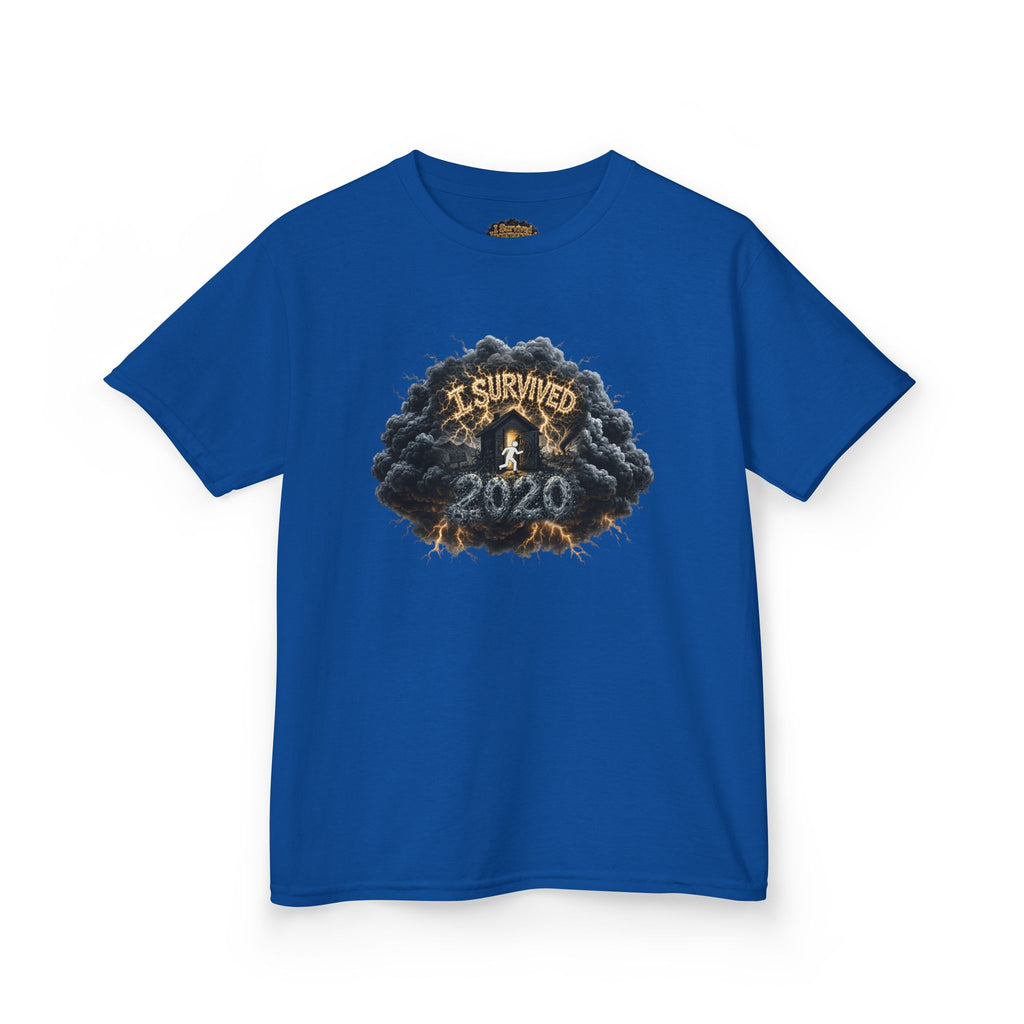 I Survived 2020 — Director's Cut Original Design Teaser Tee | Season 1 Premiere Drop Kids Heavy Cotton™ Tee