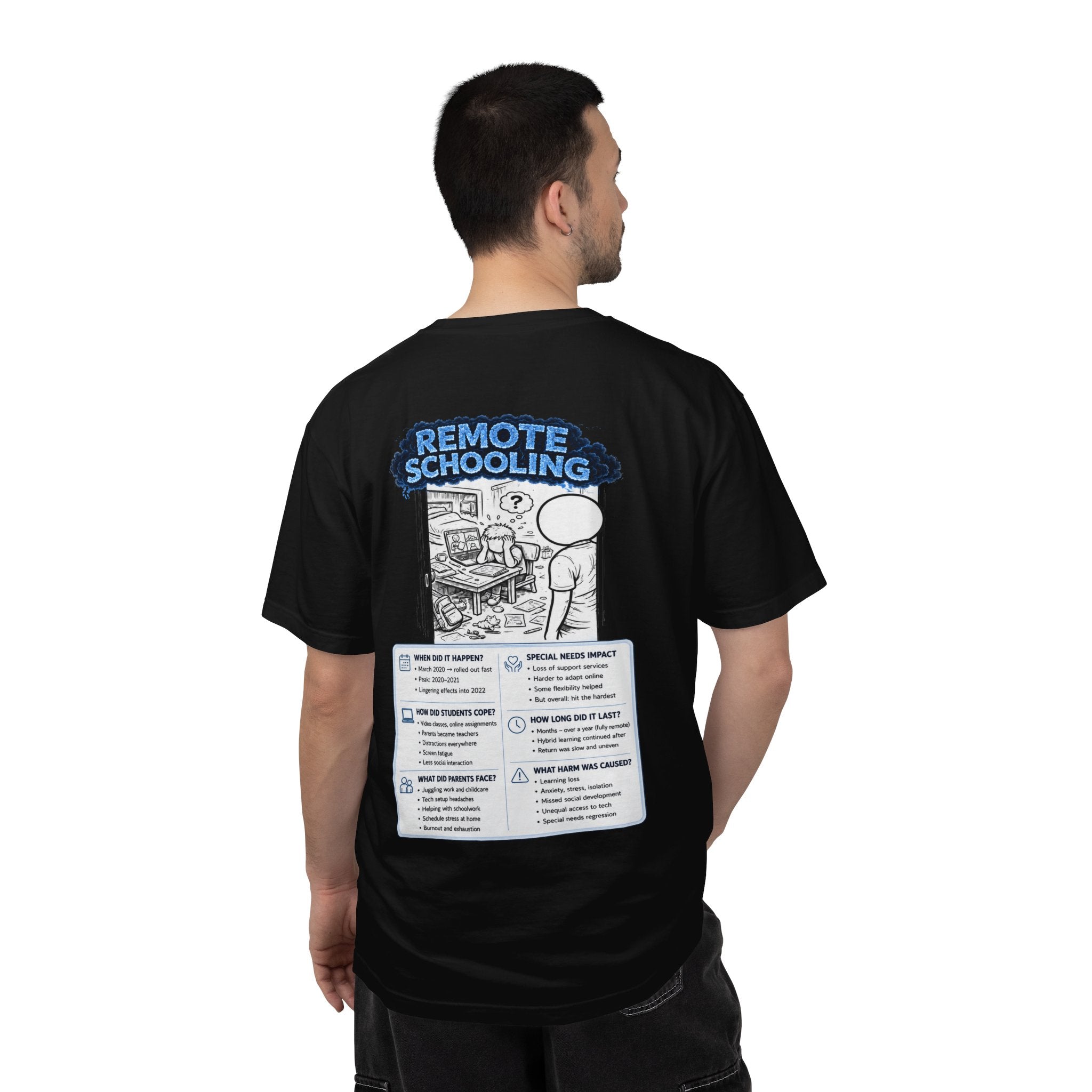 I Survived 2020 — Director's Cut S3:E3 "Remote Schooling" | Lockdown Edition Documentary Unisex Garment-Dyed T-shirt