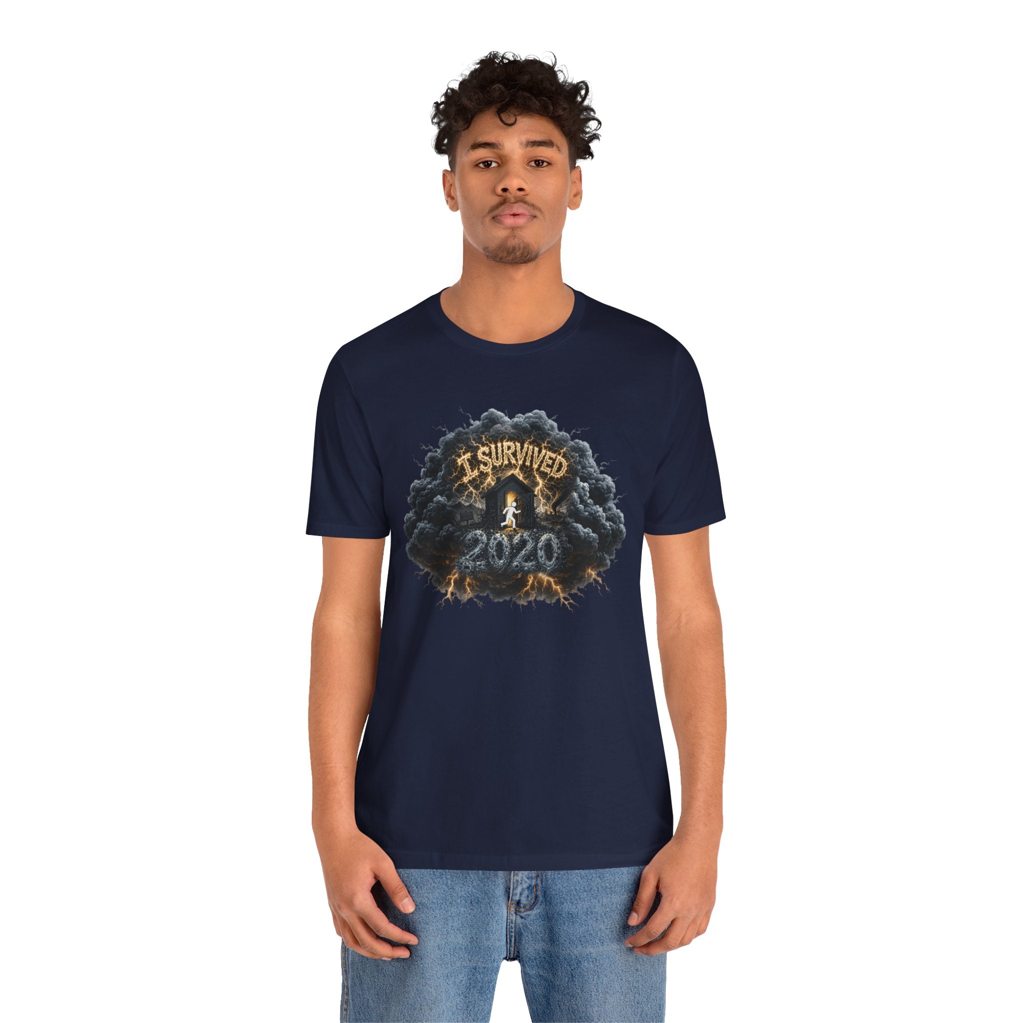 I Survived 2020 — Director's Cut Original Design Teaser Tee | Season 1 Premiere Drop Unisex Jersey Short Sleeve Tee